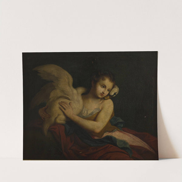 Leda and the Swan by Jan Wincenty Kopff