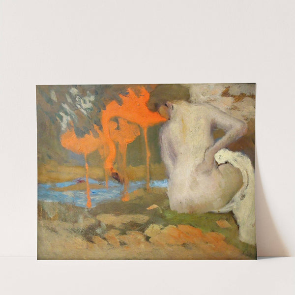 Leda and the Swan by Karel Špillar