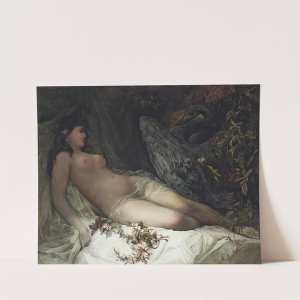 Leda And The Swan by Hans Makart