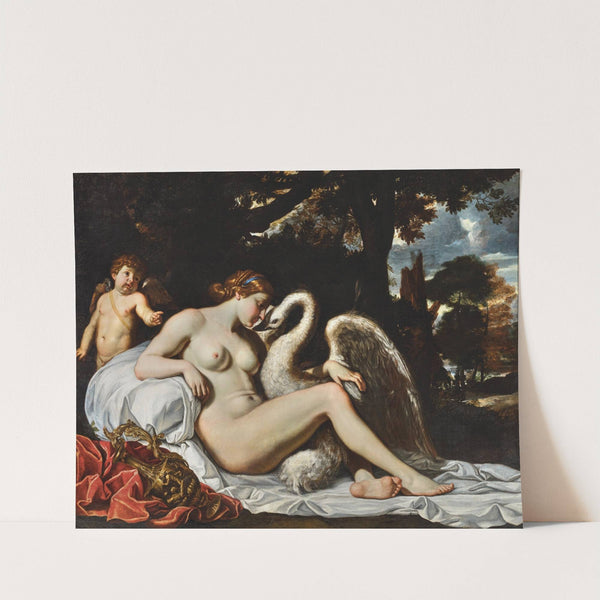 Leda and the Swan by The Master of the Doria Pamphilj