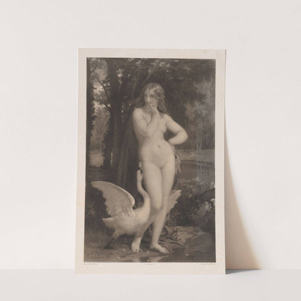 Leda and the Swan (1859) by Emile Lassalle