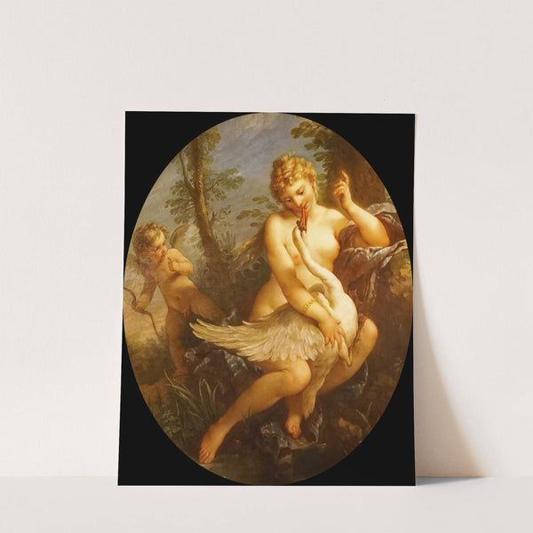 Léda et le cygne by Charles-Joseph Natoire