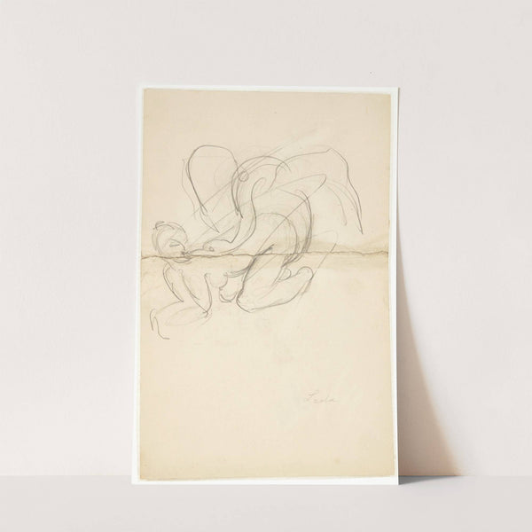 Leda med svanen by Kai Nielsen