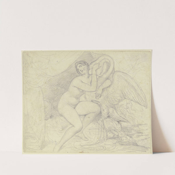 Leda with the swan by Ferdinand Fellner