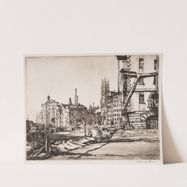 Leeds Warehouses (1905) by Muirhead Bone