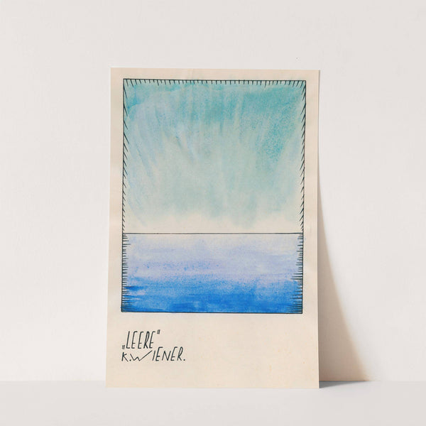 Leere by Karl Wiener