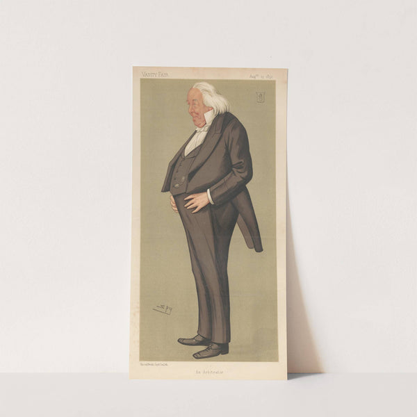 Legal; ‘An Arbitrator’, Frederick Joseph Bramwell, August 27, 1892 (1892) by Leslie Matthew Ward
