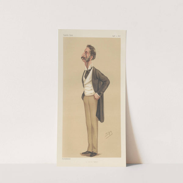 Legal; ‘An Astute Lawyer’, George Henry Lewis, September 2, 1876 (1876) by Leslie Matthew Ward