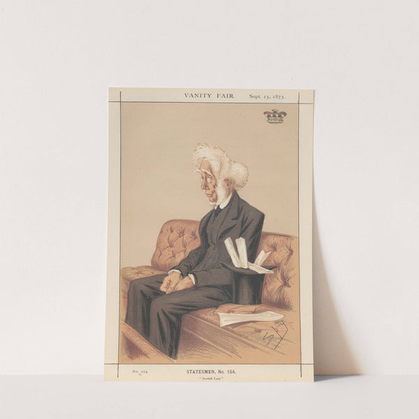 Legal; ‘Scotch Law’, Lord Colnsay, September 13, 1873 (1873) by Leslie Matthew Ward