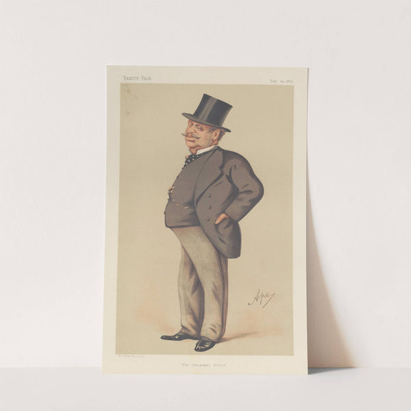 Legal; ‘The Claimant’s Friend’, Mr. Guildford James Hiller Mainwaring-Ellerker Onslow, July 24, 1875 (1875) by Carlo Pellegrini