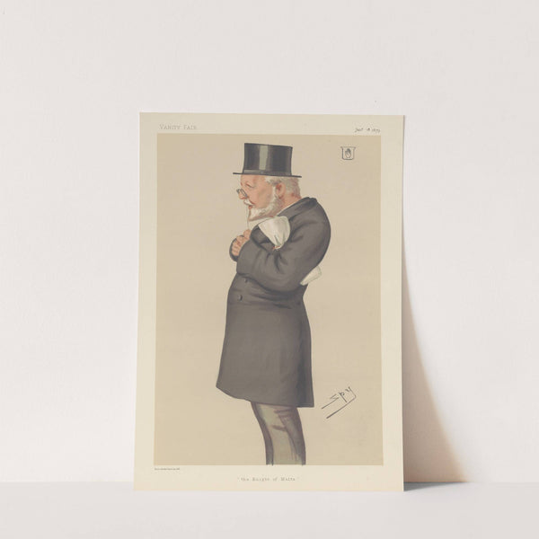 Legal; ‘The King of Malta’, George Bowyer, January 18, 1879 (1879) by Leslie Matthew Ward