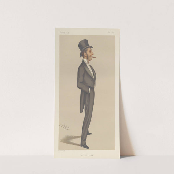 Legal; ‘The New Judge’, The Hon. Mr. Justice Straight, May 10, 1879 (1879) by Leslie Matthew Ward