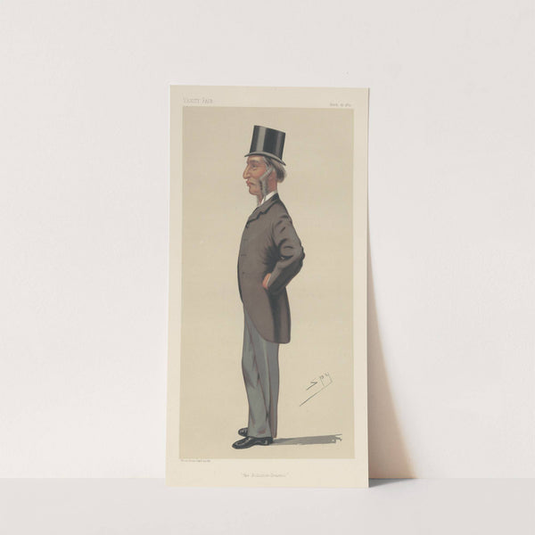 Legal; ‘The Solicitor-General’, Farrer Herschell, March 19, 1881 (1881) by Leslie Matthew Ward