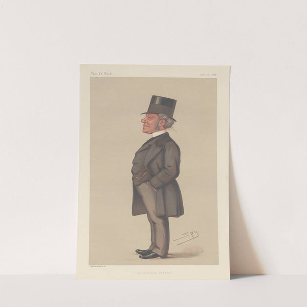 Legal; ‘The Solicitor General’, Hardinge Stanley Giffard, June 22, 1878 (1878) by Leslie Matthew Ward