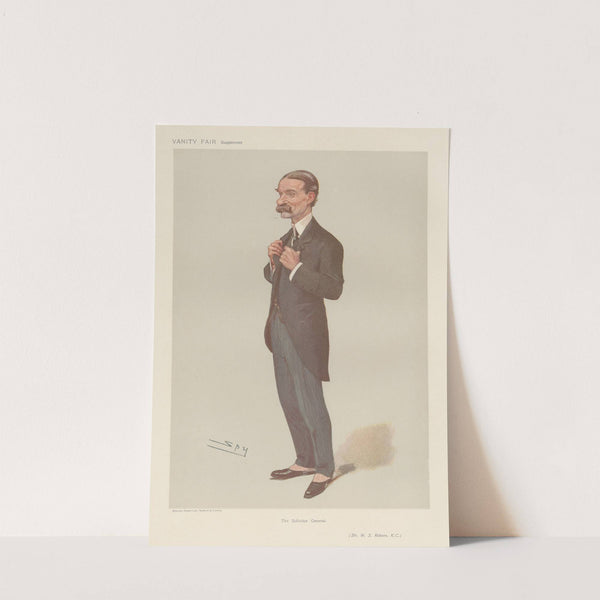 Legal; ‘The Solicitor General’, Sir W. S. Robson, January 25, 1906 (1906) by Leslie Matthew Ward