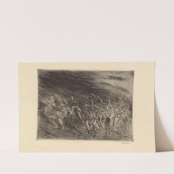 Légende alpestre (1902) by Théophile Alexandre Steinlen