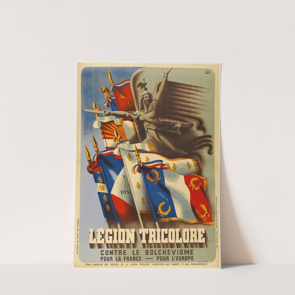 Legion Tricolore Contre Le Bolchevisme Pour La France- Pour L’europe (1942) by Roland Hugon