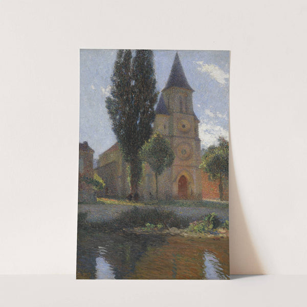 L’Église de Labastide-du-Vert, un matin d’été (circa 1898) by Henri Martin