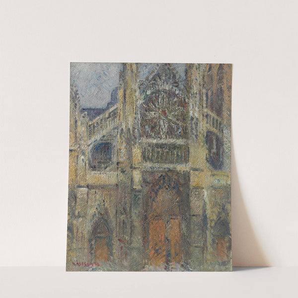 L'Eglise de Saint-Jacques, Dieppe by Gustave Loiseau