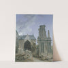 L’Eglise des Feuillants en démolition (1804) by Hubert Robert