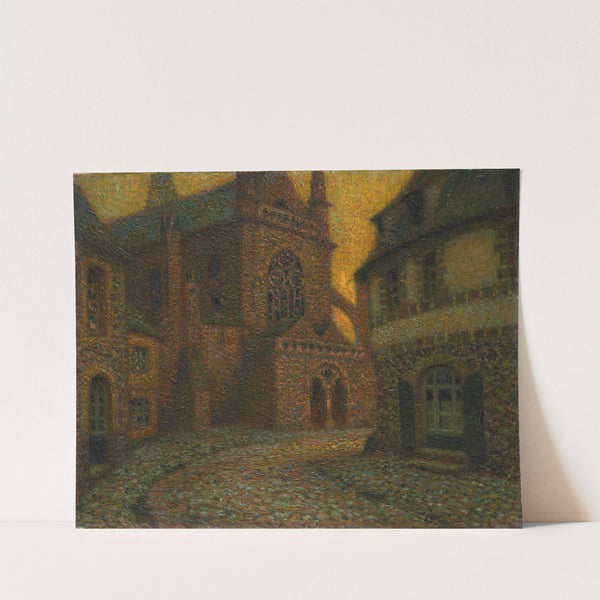 L’Église, Tréguier by Henri Le Sidaner