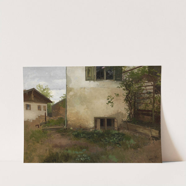 Leibls Wohnhaus by Joseph Wopfner