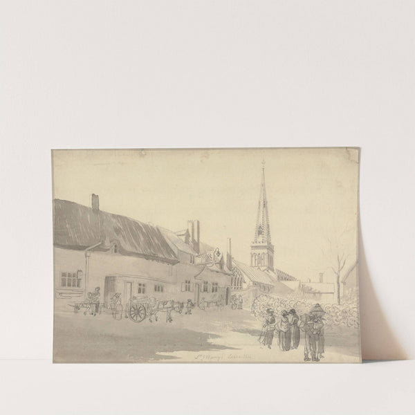 Leicester, St. Mary's Church by Edward Edwards