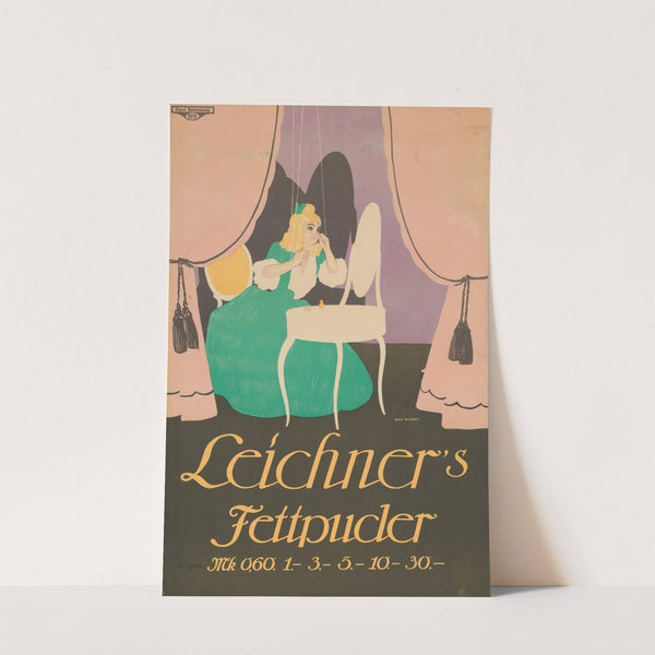 Leichners Fettpuder (ca. 1912 - 1913) by Rolf Niczky
