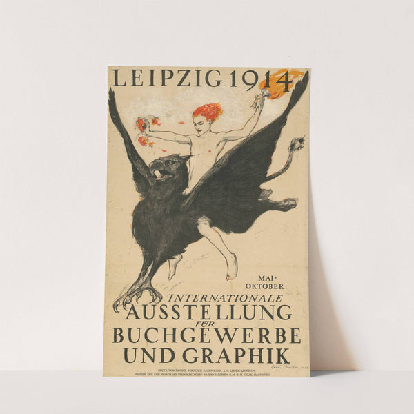 Leipzig 1914. Internationale Ausstellung für Buchgewerbe und Graphik (1913) by Walter Tiemann