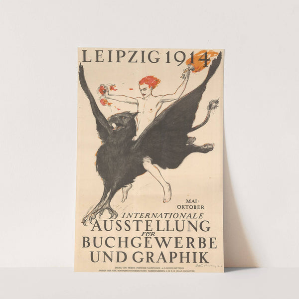 Leipzig 1914 – Internationale Ausstellung für Buchgewerbe und Graphik (1914) by Walter Tiemann