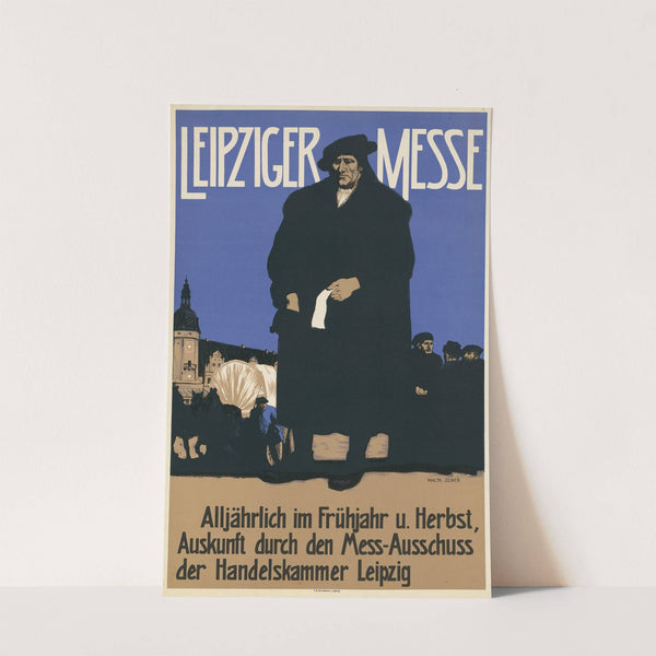 Leipziger Messe. Alljährlich im Frühjahr und Herbst (1907) by Walther Illner