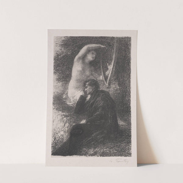 Lélio; The Aeolian Harp by Henri Fantin-Latour