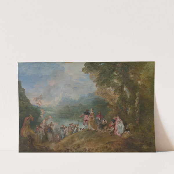 L’Embarquement pour Cythere (1717) by Jean-Antoine Watteau