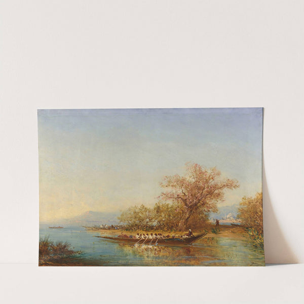 L’embouchure Du Bosphore (1880 -1900) by Félix Ziem