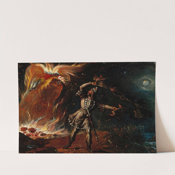 Lemminkäinen And The Fiery Eagle by Robert Wilhelm Ekman