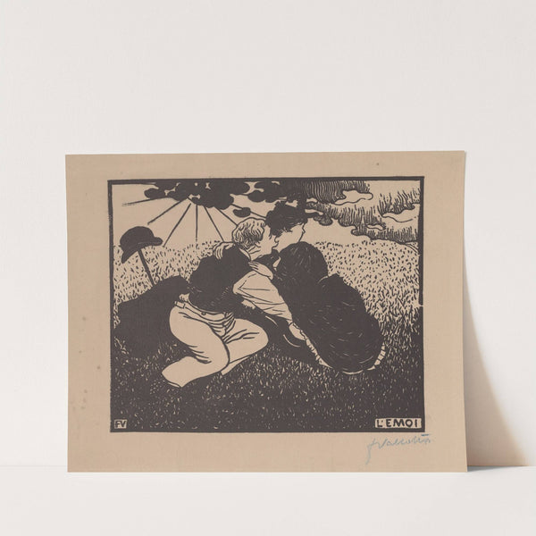 L’émoi (1894) by Félix Vallotton