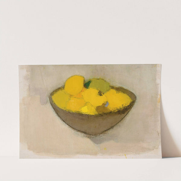 Lemons in a bowl by Helene Schjerfbeck