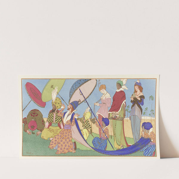 L’Encens, Le Cinname et la Myrrhe ; Robes du soir (1914) by Ludwik Strimpl