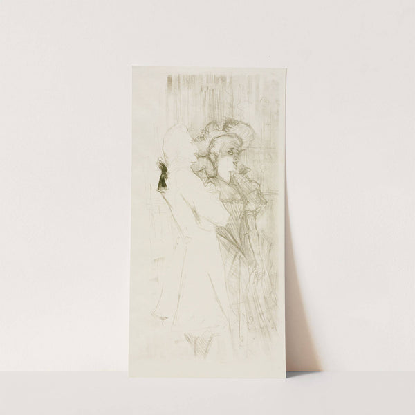 Lender and Auguez in "The Song of Fortune" by Henri de Toulouse-Lautrec
