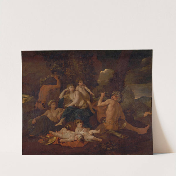 L’enfance de Bacchus by Nicolas Poussin