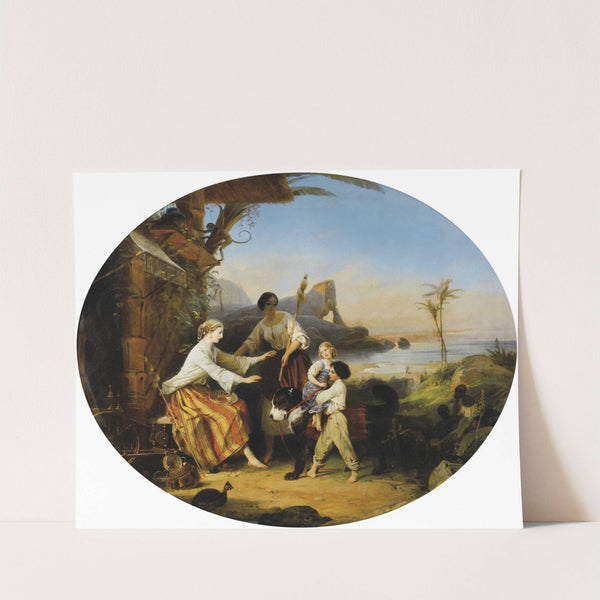 L'enfance de Paul et Virginie by Frédéric-Henri Schopin