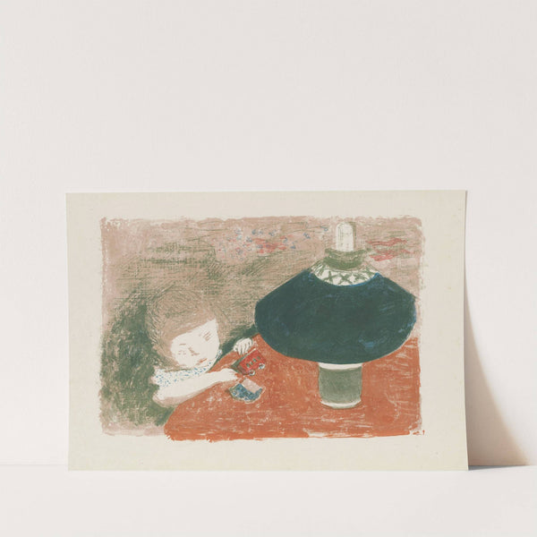 L’enfant à la lampe (1897) by Pierre Bonnard