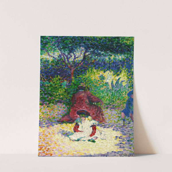 L’Enfant au tablier blanc (circa 1902-1905) by Henri-Edmond Cross