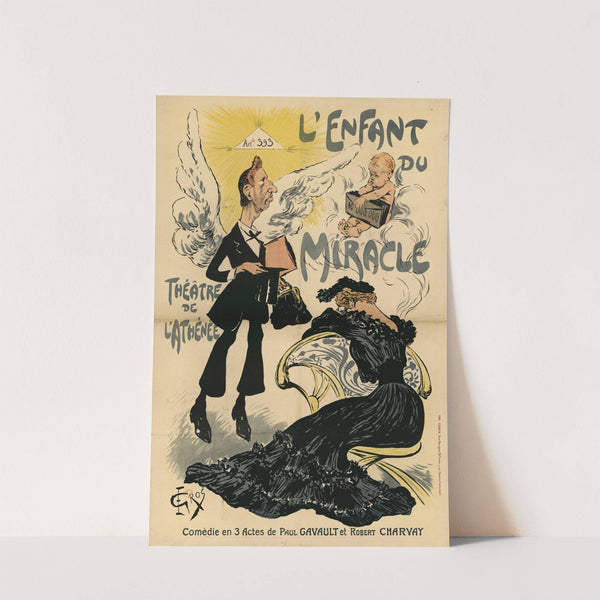 L’Enfant du miracle. Théatre de l’Athénée. Comédie en 3 actes de Paul Gavault et Robert Charvay (1903) by Edmond Gros