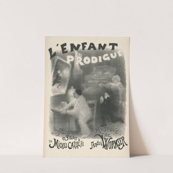 L’enfant prodigue. Pantomime en 3 Actes de Michel Carré Fils (1891) by Adolphe Léon Willette