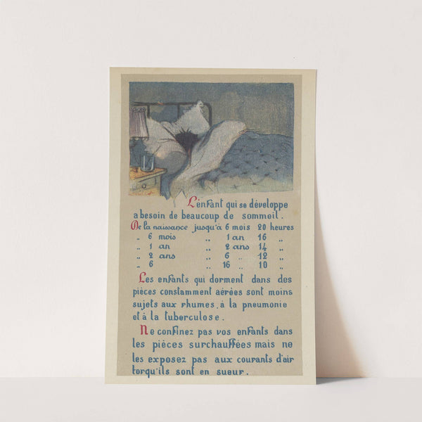 L’enfant qui se développe a besoin de beaucoup de sommeil by Moullot