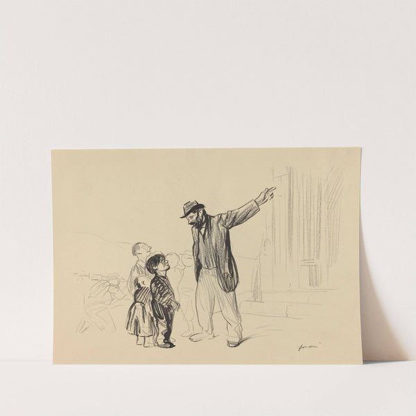 L’Englise de leurs peres (c. 1914-1919) by Jean-Louis Forain