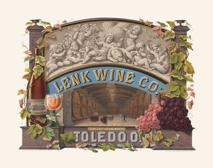 Lenk Wine Co., Lake Erie island wines, Toledo, O. — size preview