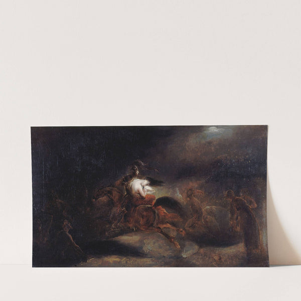 Lenore, The Dead Go Fast (1830) by Ary Scheffer