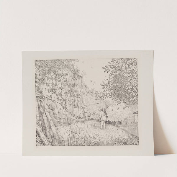 L’entomologiste (1932-1933) by Jean-Émile Laboureur